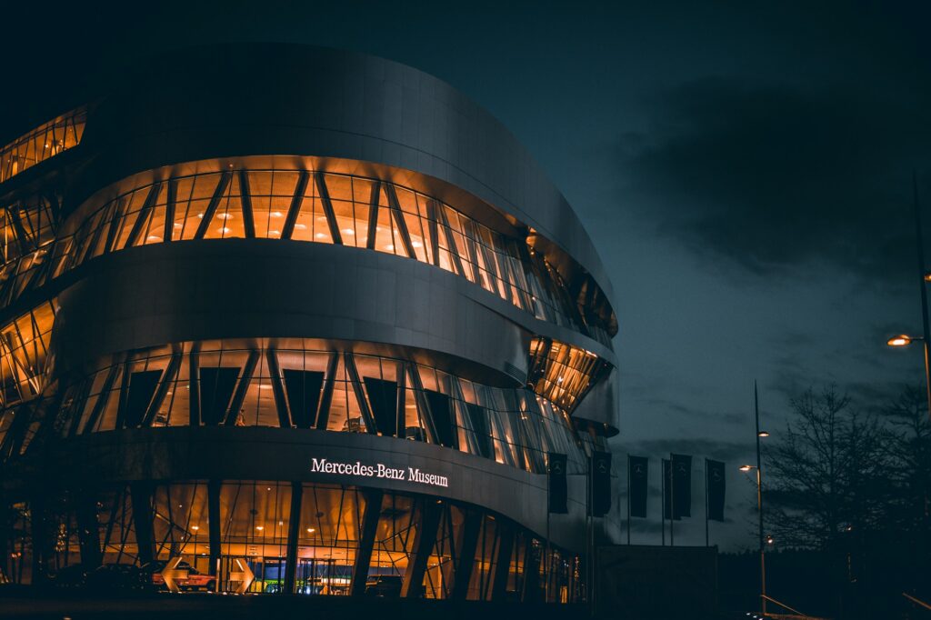 Museu Mercedes-Benz, em Stuttgart