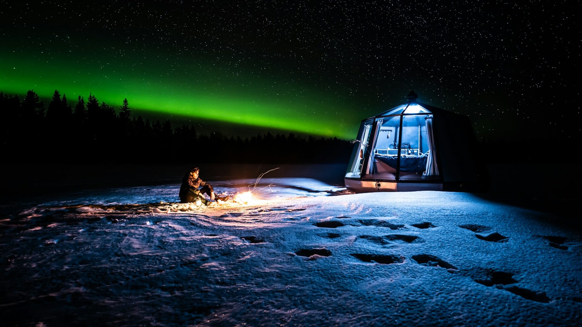 Aurora boreal: Lapônia finlandesa ou Svalbard?
