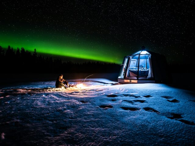 Aurora boreal: Lapônia finlandesa ou Svalbard?